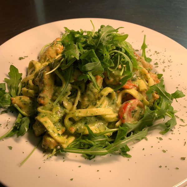 Hähnchen Tagliatelle Hähnchen Tagliatelle