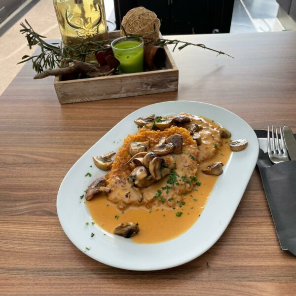 Champignonrahmschnitzel